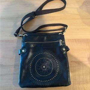 Elegant Black Crossbody Bag